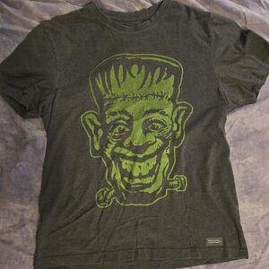 Life is Good Frankenstein tshirt